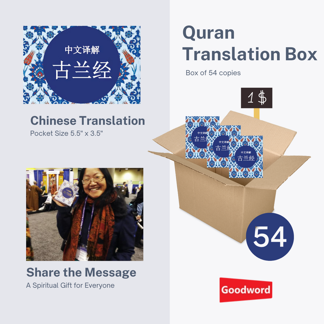 Box of 54 - The Quran (Pocket Size Chinese Translation)