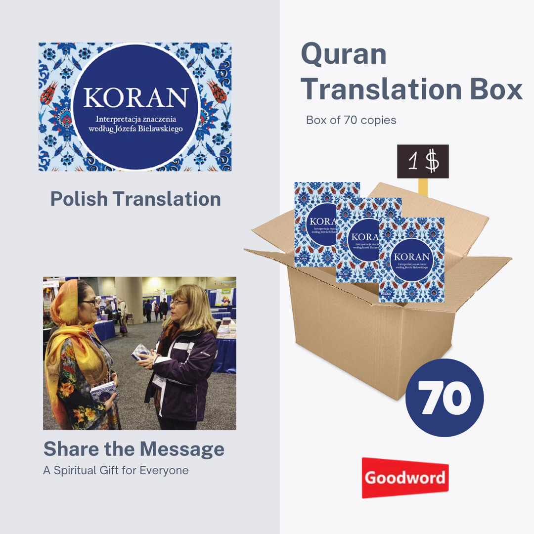 Box of 70 - The Quran (Pocket Size Polish Translation)