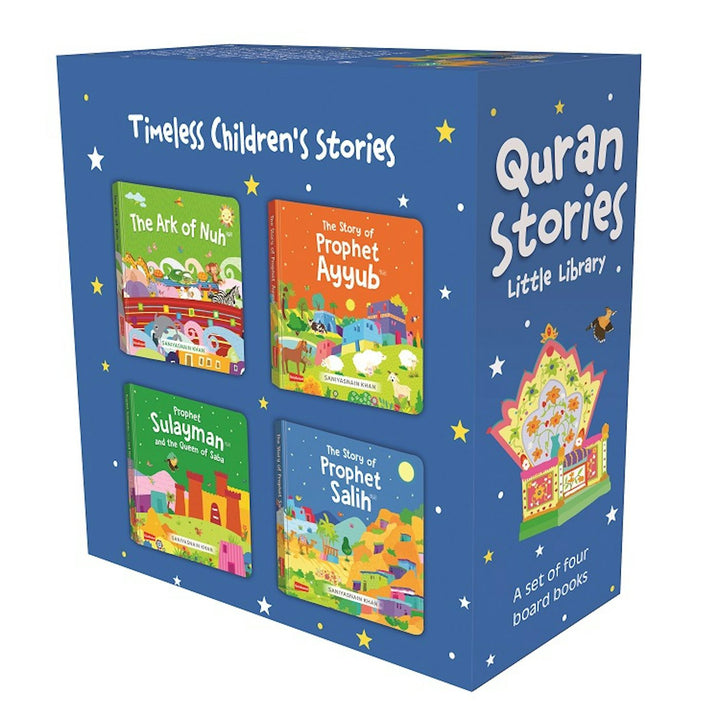 Quran Stories - Little Library - Vol.1 (4 Board Books Set) (New)