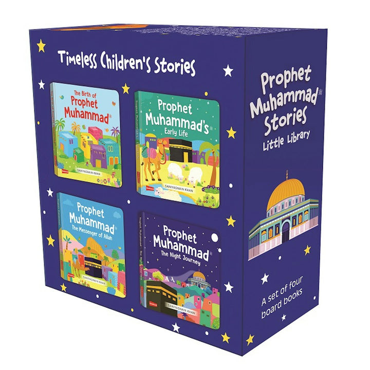 Prophet Muhammad Stories - Little Library  (4 Board Books Set) (New)